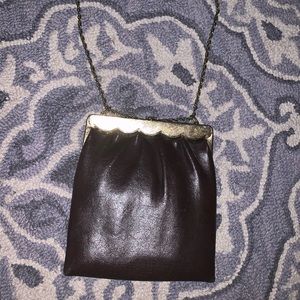 Faux-leather bag